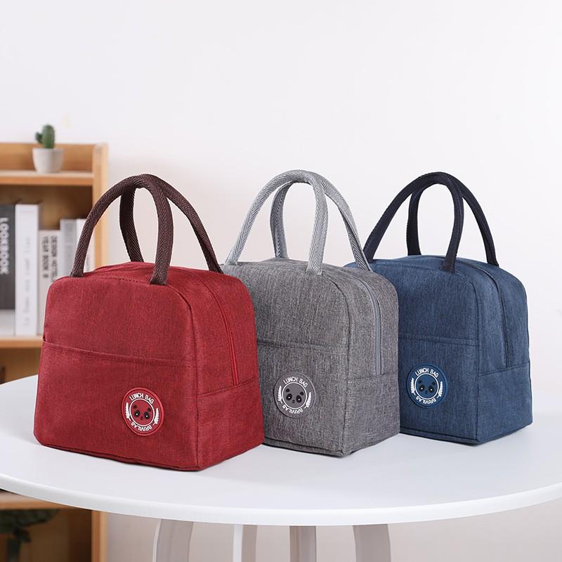 Túi Giữ Nhiệt Đựng Hộp Cơm - Túi Đựng Đồ, Thức Ăn, Bình Nước LUNCH BAG