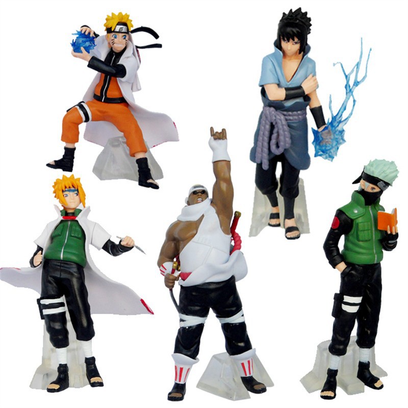 Bộ 05 Mô Hình Naruto Cao 12 cm