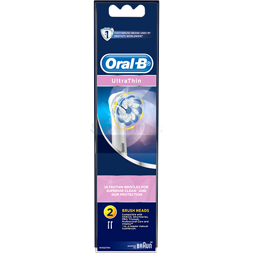 Đầu bàn chải thay thế bàn chải điện Oral-B UltraThin EB60 - Hàng chính hãng