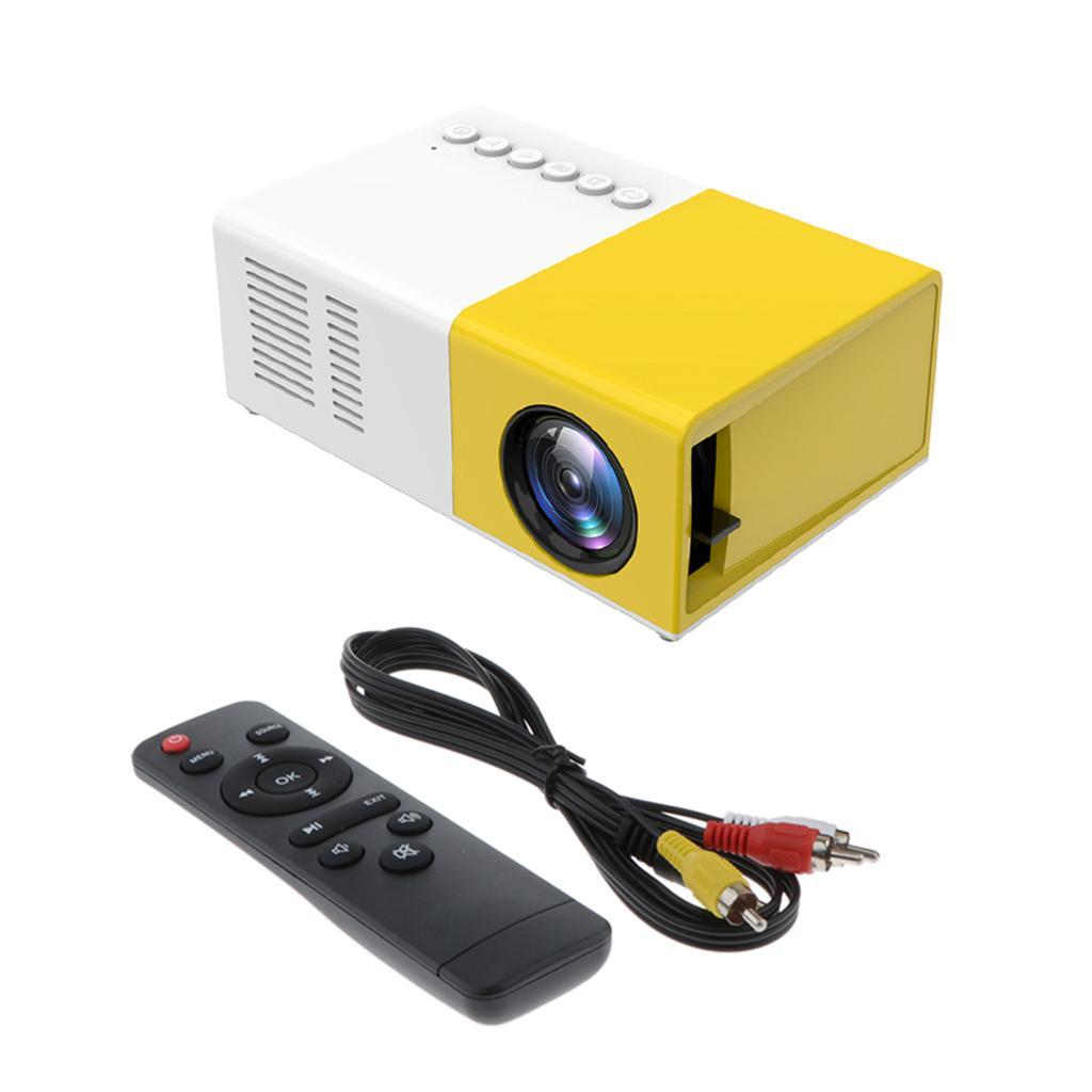 Mini  LED  1080P Home Movie Theater 10-60" Image AU Yellow White