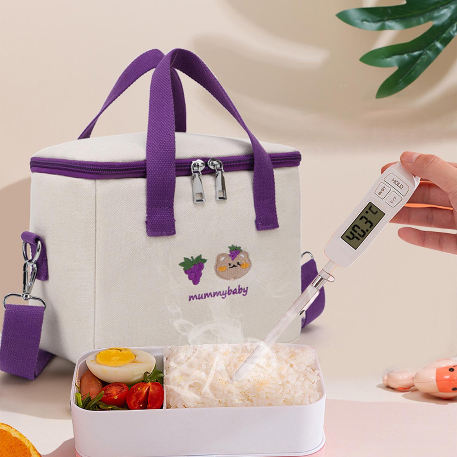 Portable lunch Storage Bag Insulated Lunch Box Thermal Insulated Bag Bento Storage Bag for Office Camping