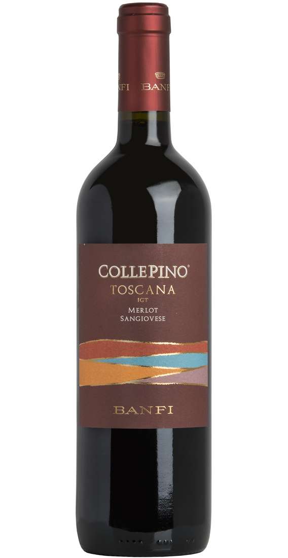Rượu vang đỏ Ý Banfi, Collepino (Sangiovese, Merlot)