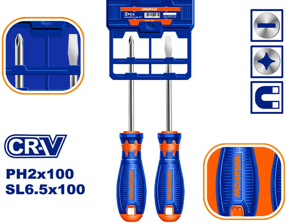 BỘ 2 TUA VÍT DẸP & BAKE WSS1302 WADFOW - HÀNG CHÍNH HÃNG