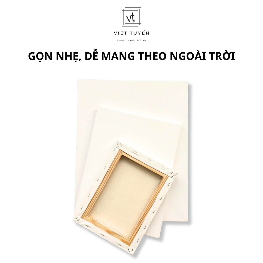 Khung tranh Canvas, Toan vẽ nhiều kích thước giá rẻ tận xưởng - nội thất Việt Tuyến