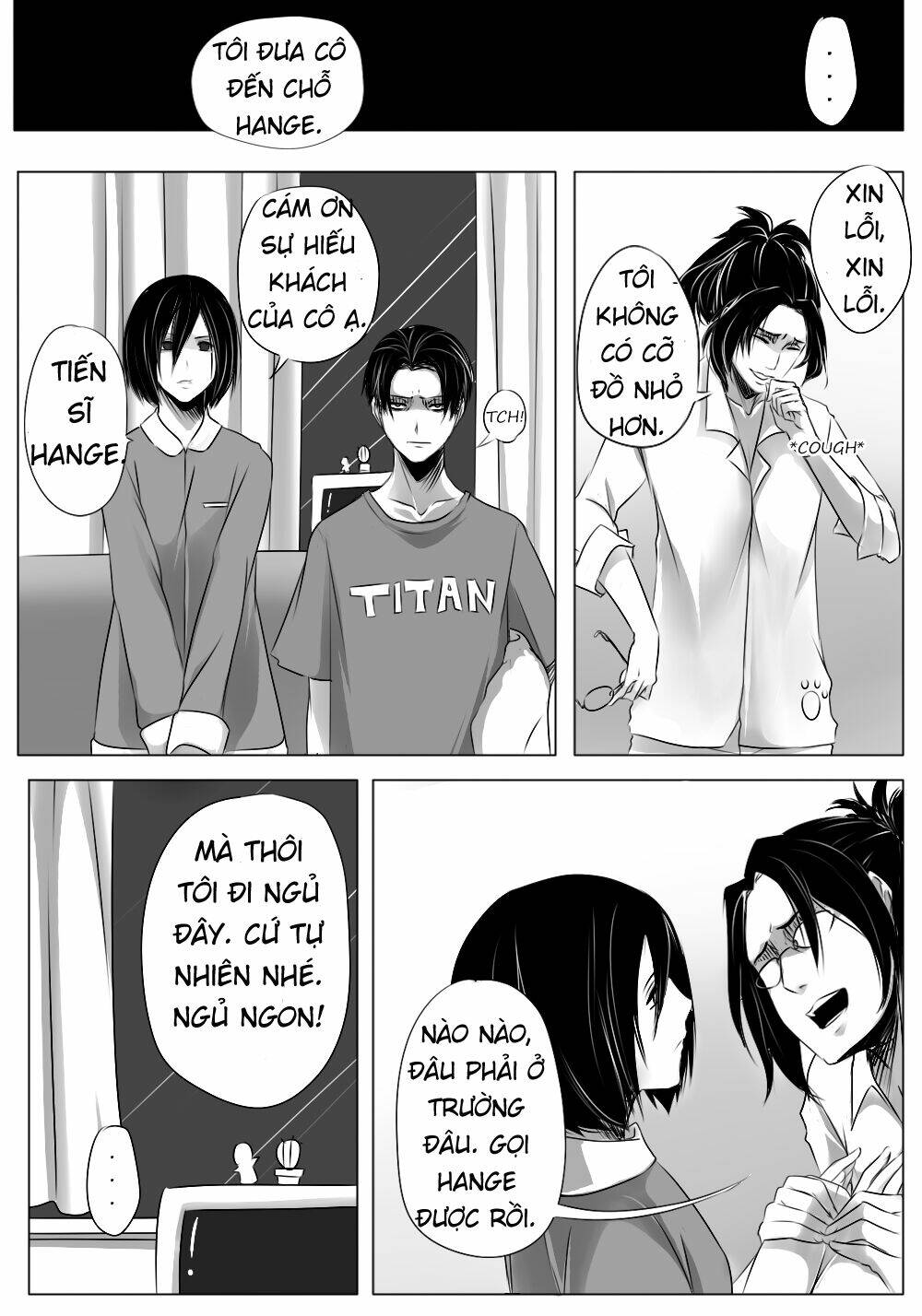 tấn công người khổng lồ - doujinshi lemi chapter 2 27