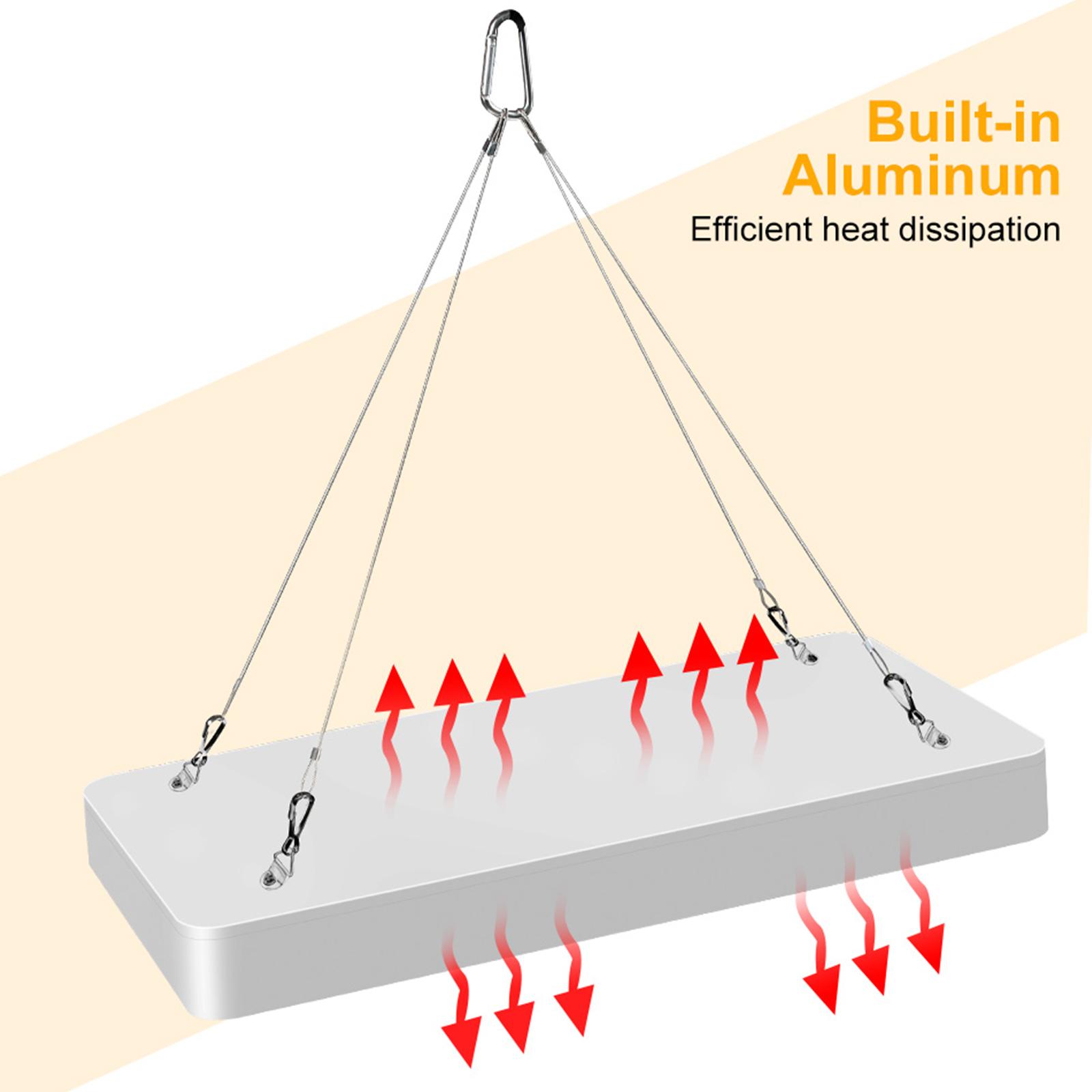 Đèn Led Grow Light Toàn Phổ 216/312 Trồng Cây Quang Hợp Trong Nhà