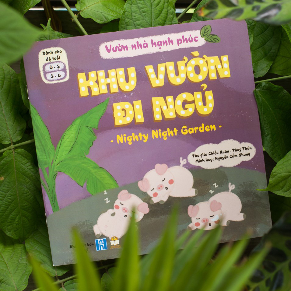 Sách Tương Tác - Bộ Vườn nhà Hạnh phúc - Sách Truyện Song Ngữ Tiếng Việt - Anh