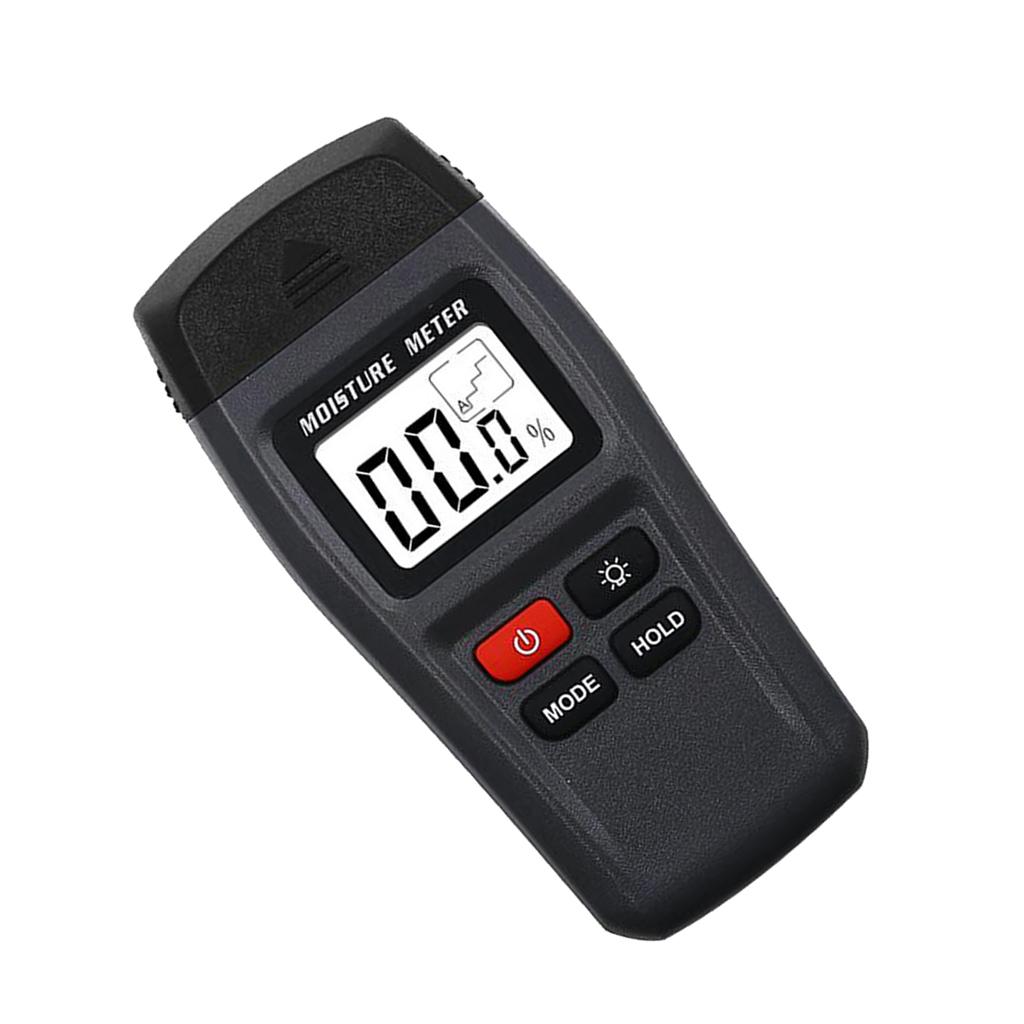 Digital LCD Display Wood Moisture Meter Humidity Tester Detector