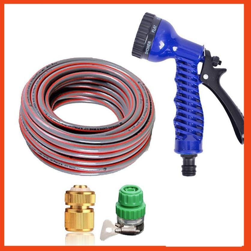 Bộ dây vòi xịt rửa xe, tưới cây, dọn dẹp nhà cửa 7-10m 206843