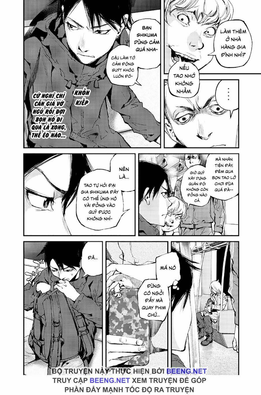 chuyến tàu điện tử thần! chapter 1 6