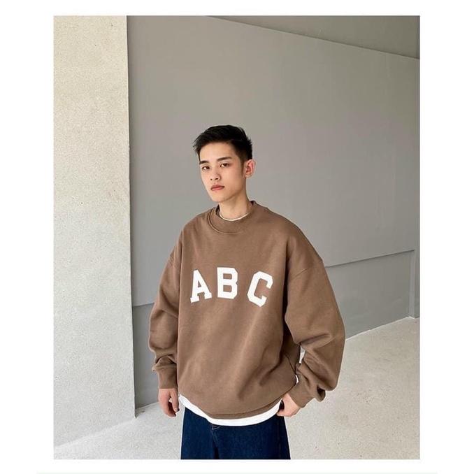 Áo nỉ cổ tròn Cotton ABC TTA