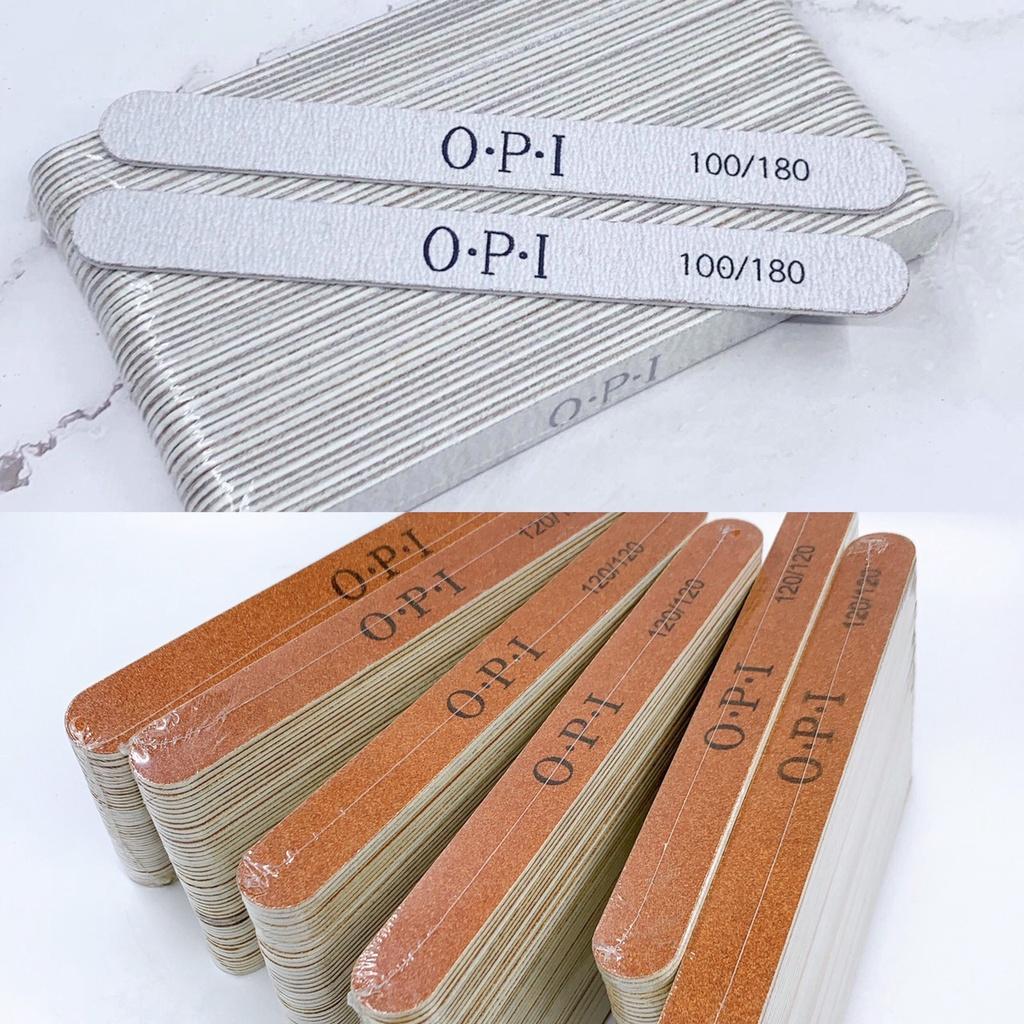 DŨA MỎNG OPI, DŨA NÂU MỎNG SIÊU TỐT DÀNH CHO NAIL