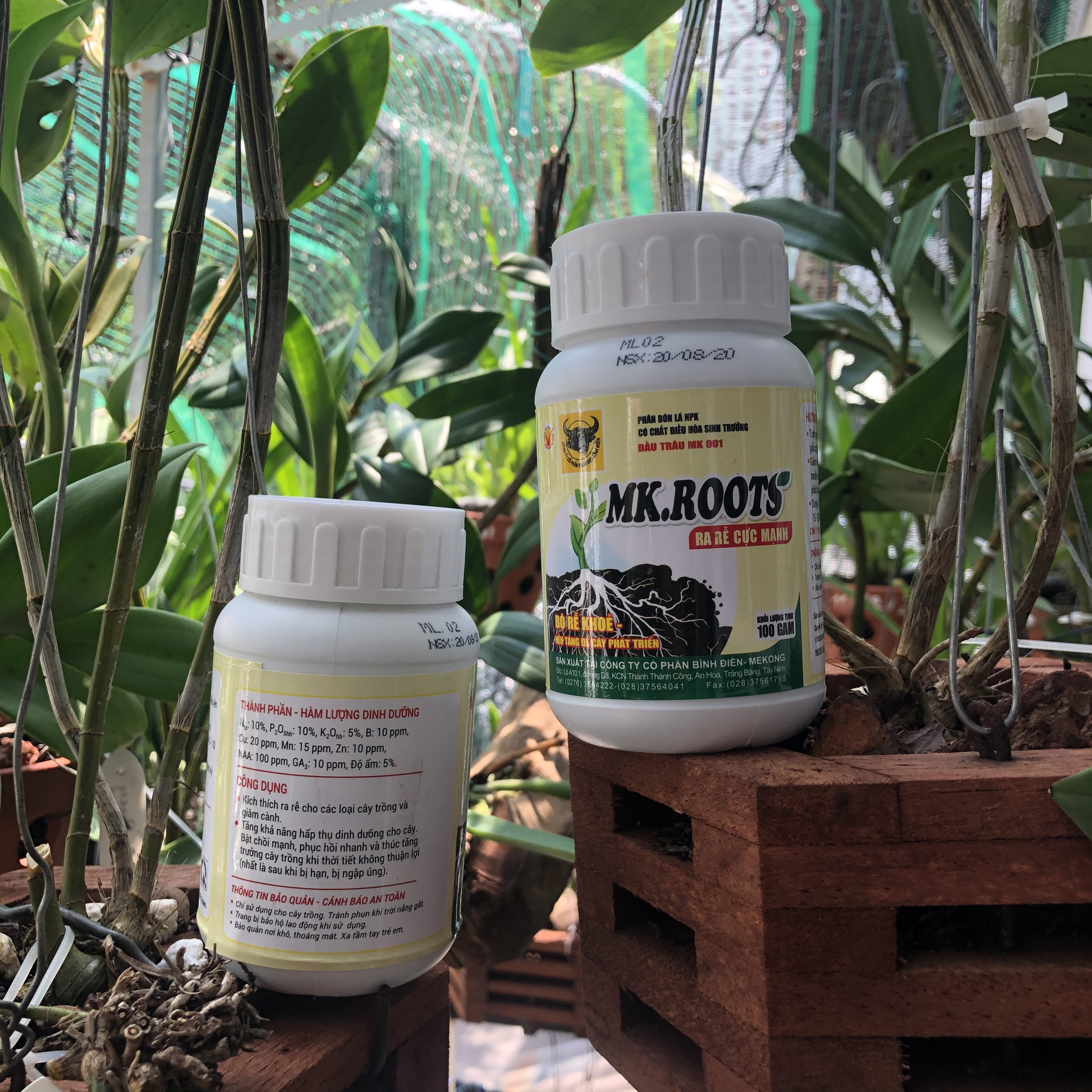 PHÂN BÓN LÁ ĐẦU TRÂU MK ROOTS - 100g