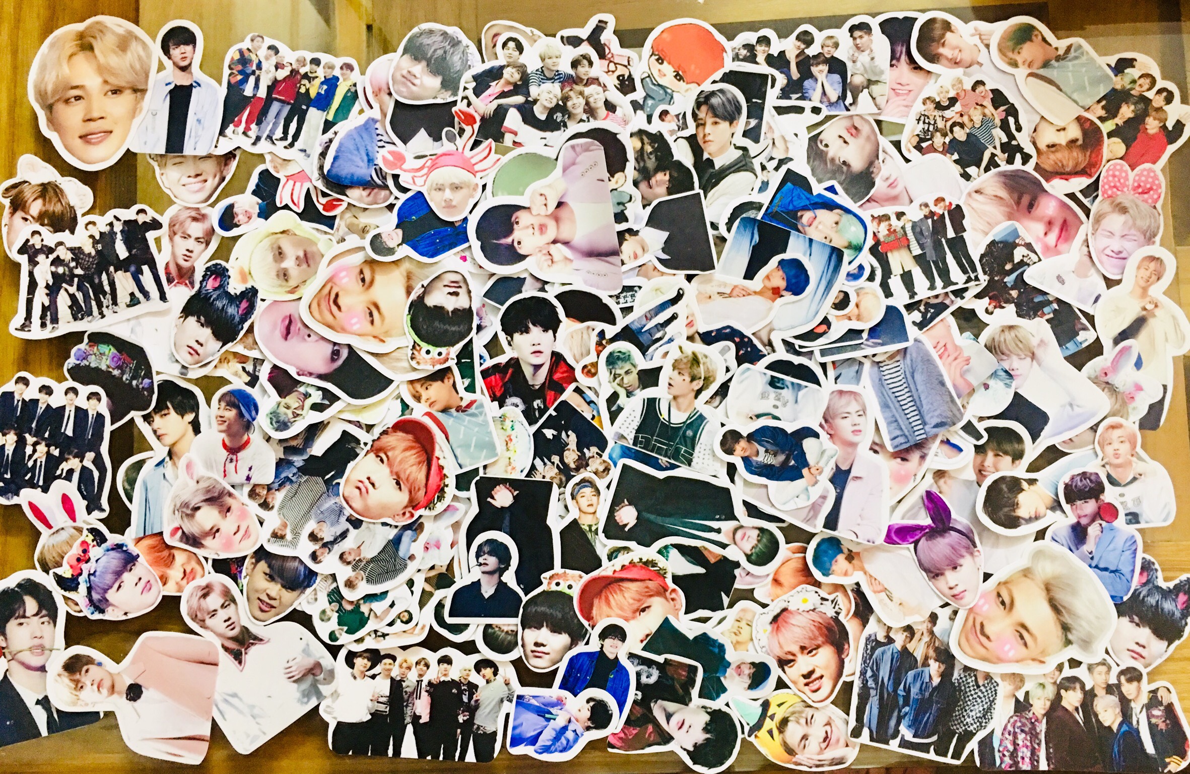 Ảnh sticker BTS thành viên 30 ảnh nhiều mẫu khác nhau