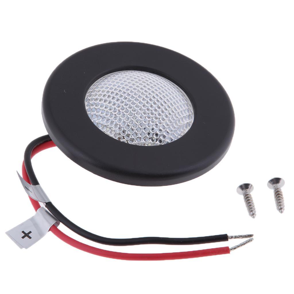 12V LED Interior Dome Light Ceiling Lamp 6300K For Car Truck Boat RV