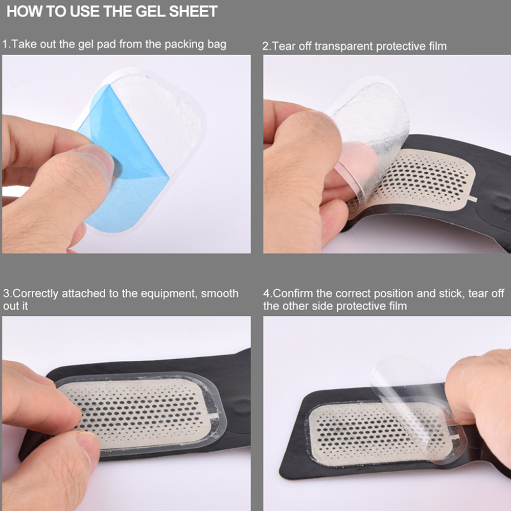30 Gói 60 miếng dán Gel Bụng được làm bằng hydrogel nhập khẩu chất lượng tốt, mỏng và nhẹ, chống dị ứng, không mùi và bền lâu
