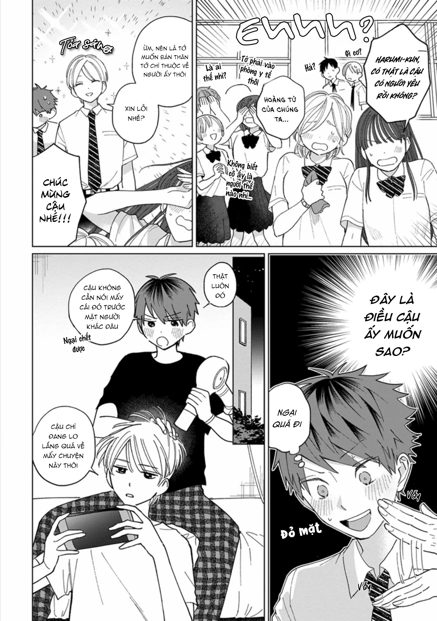 bạn hồi bé của tôi đẹp đến nỗi tôi không dám cãi lời chapter 16 14