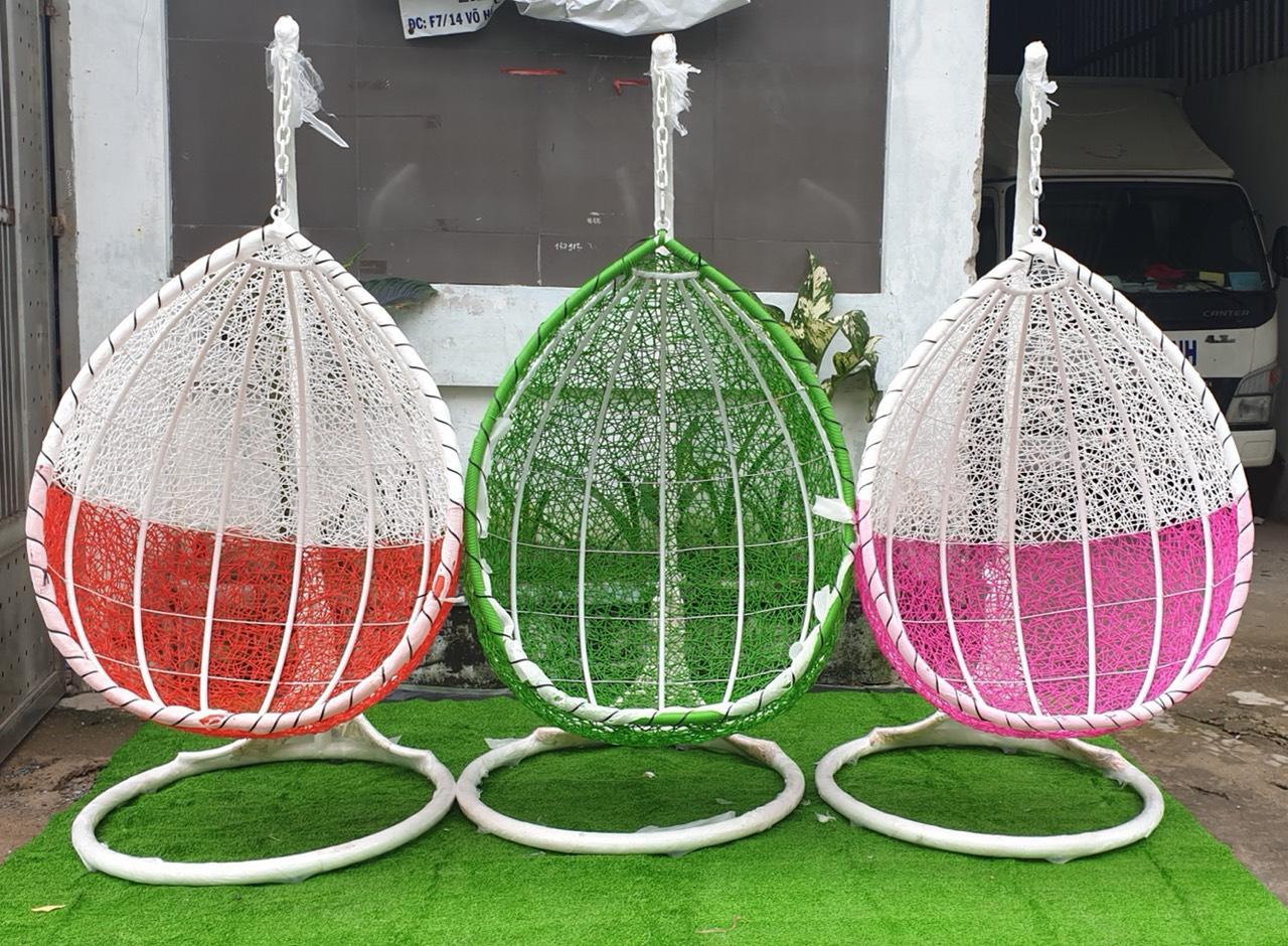 Xích đu mấu màu xanh lá siêu dễ thương siêu rẻ