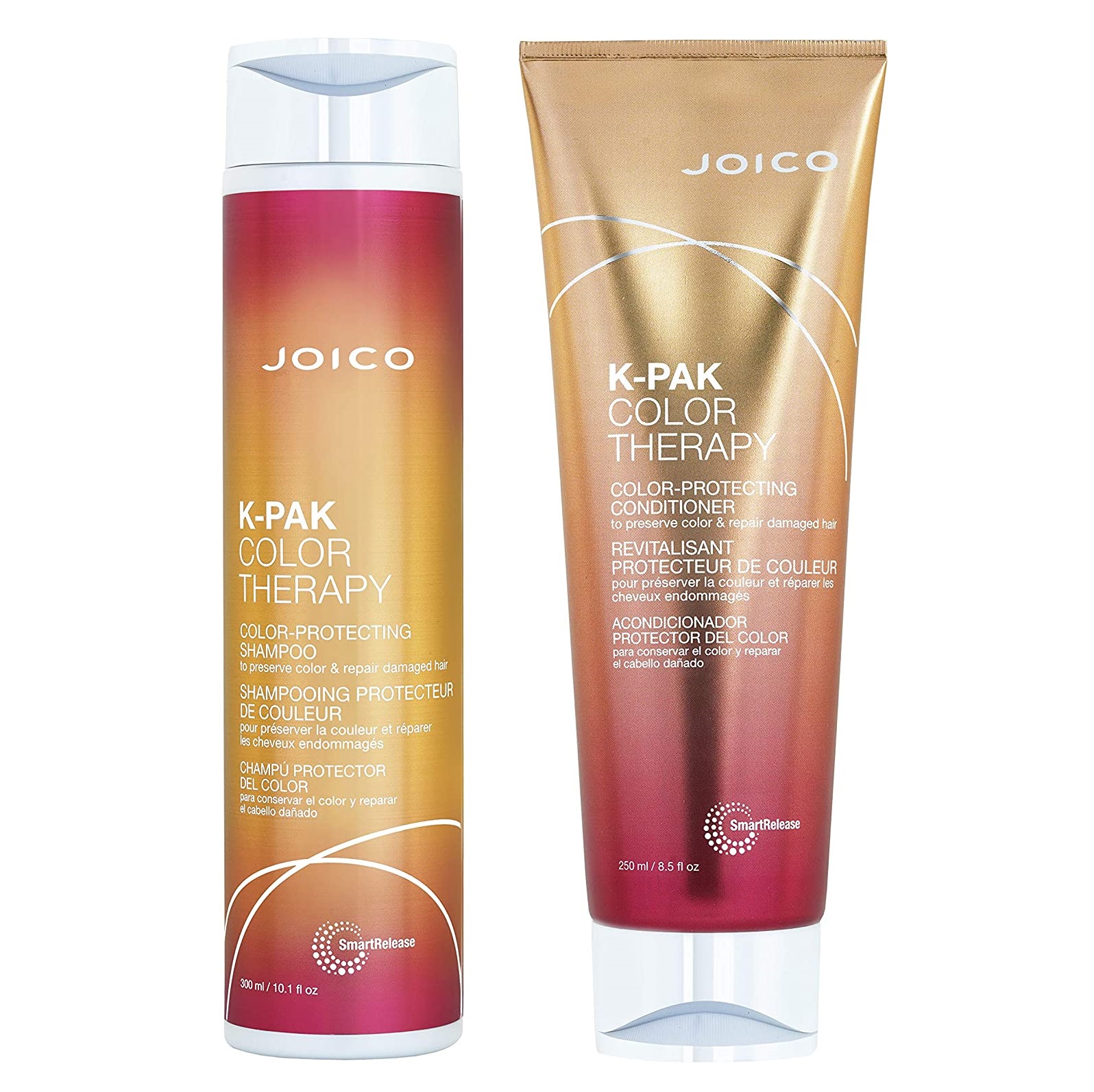 BỘ DẦU GỘI XẢ JOICO K-PAK COLOR THERAPY TO PRESERVE COLOR &amp; REPAIR DAMAGE - GIỮ MÀU VÀ PHỤC HỒI TÓC HƯ TỔN 300ML/250ML