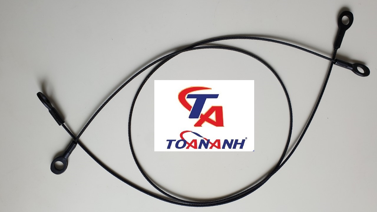 Dây Cáp Thép Phi 6mm CHẠY BỘ TRÊN KHÔNG ToanAnh TA - L602 - 2 Sợi