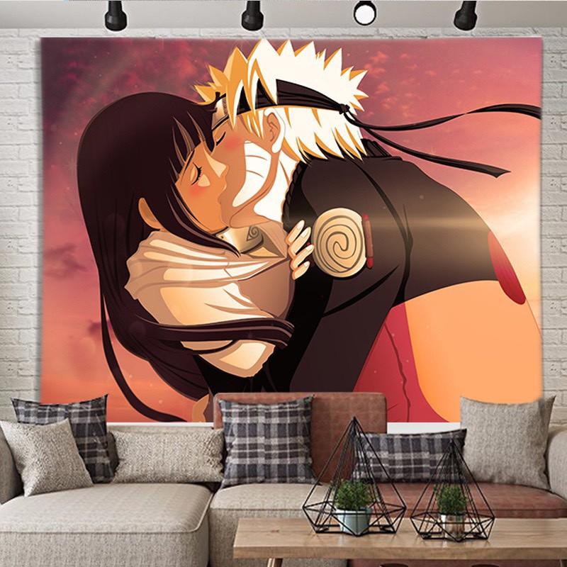Thảm Treo Tường Hình Anime Naruto trang trí decor phòng JP4