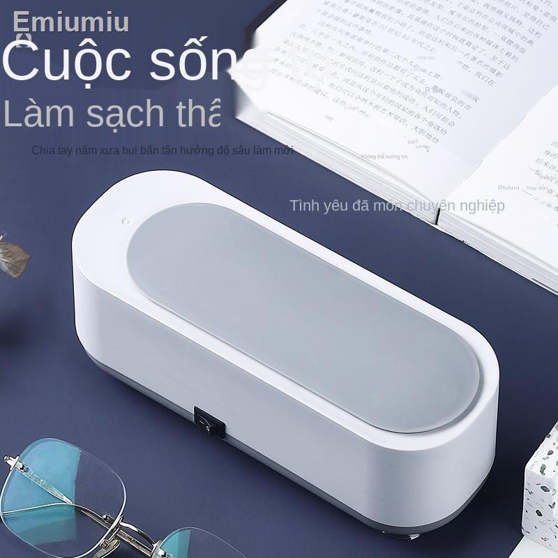 ♟Dụng cụ làm sạch đồ trang sức, răng giả và kính siêu âm
