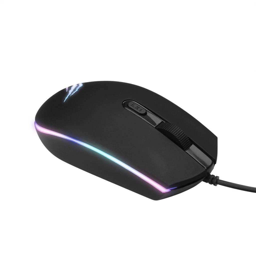 Chuột Gaming HAVIT MS1003, Led RGB, 3 Chế Độ DPI, Tích Hợp 4 Nút Điều Chỉnh - Hàng Chính Hãng