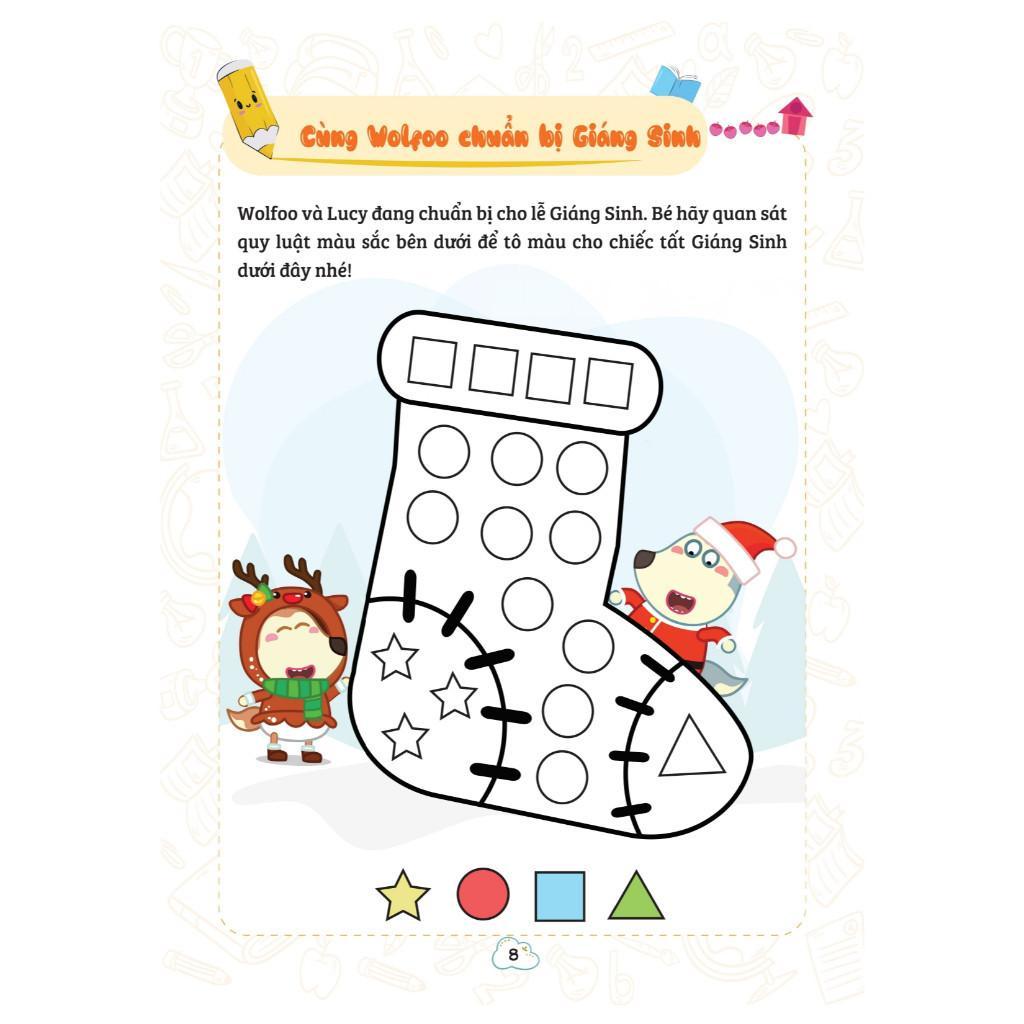 Sách - Wolfoo Khám Phá Toán Học Vui 4 - 1980 Books