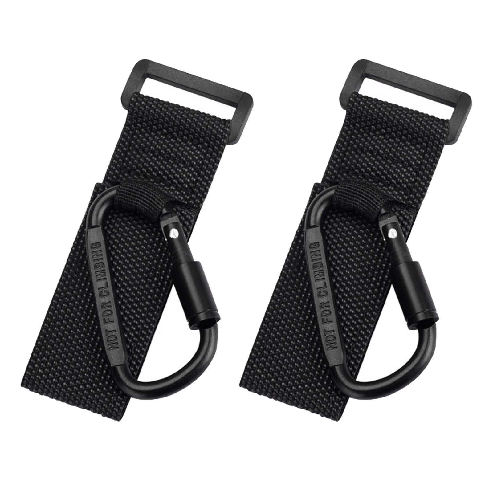 2x Motorcycle Hook Multifunctional Hook Convenient Installation Storage Hooks Anti Slip Strap Hanging Hook Handlebar Hook for Bike Motorbike
