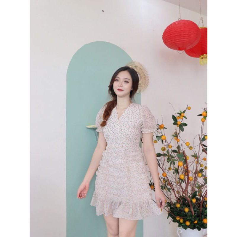 Đầm WONDERHOUSE bèo nhún thân