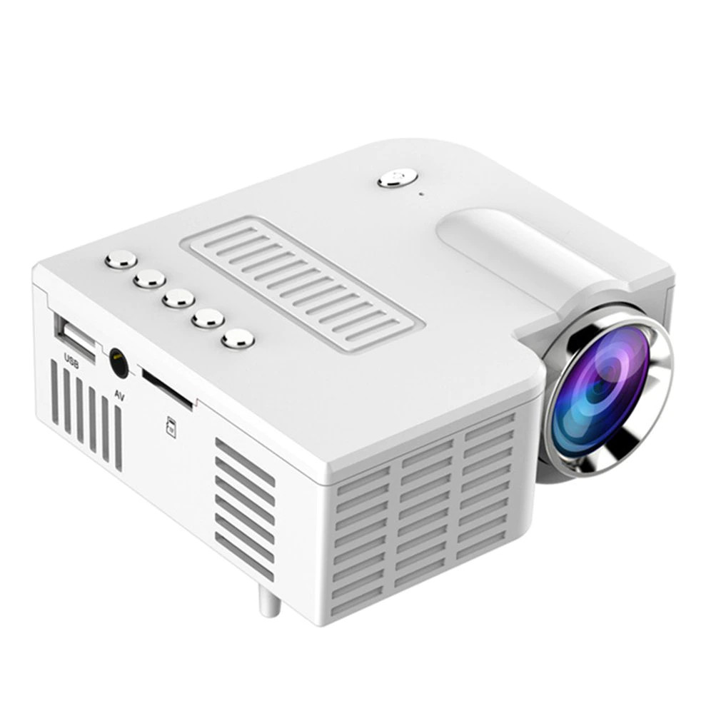 Máy Chiếu Mini Led Projector UC28C Dùng Cho Gia Đình Độ Sáng 50 Lumens Cho Kích Thước Màn Hình Từ 10 - 60 Inchs