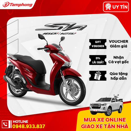Xe máy Honda SH160i -Phiên Bản Tiêu Chuẩn (CBS)