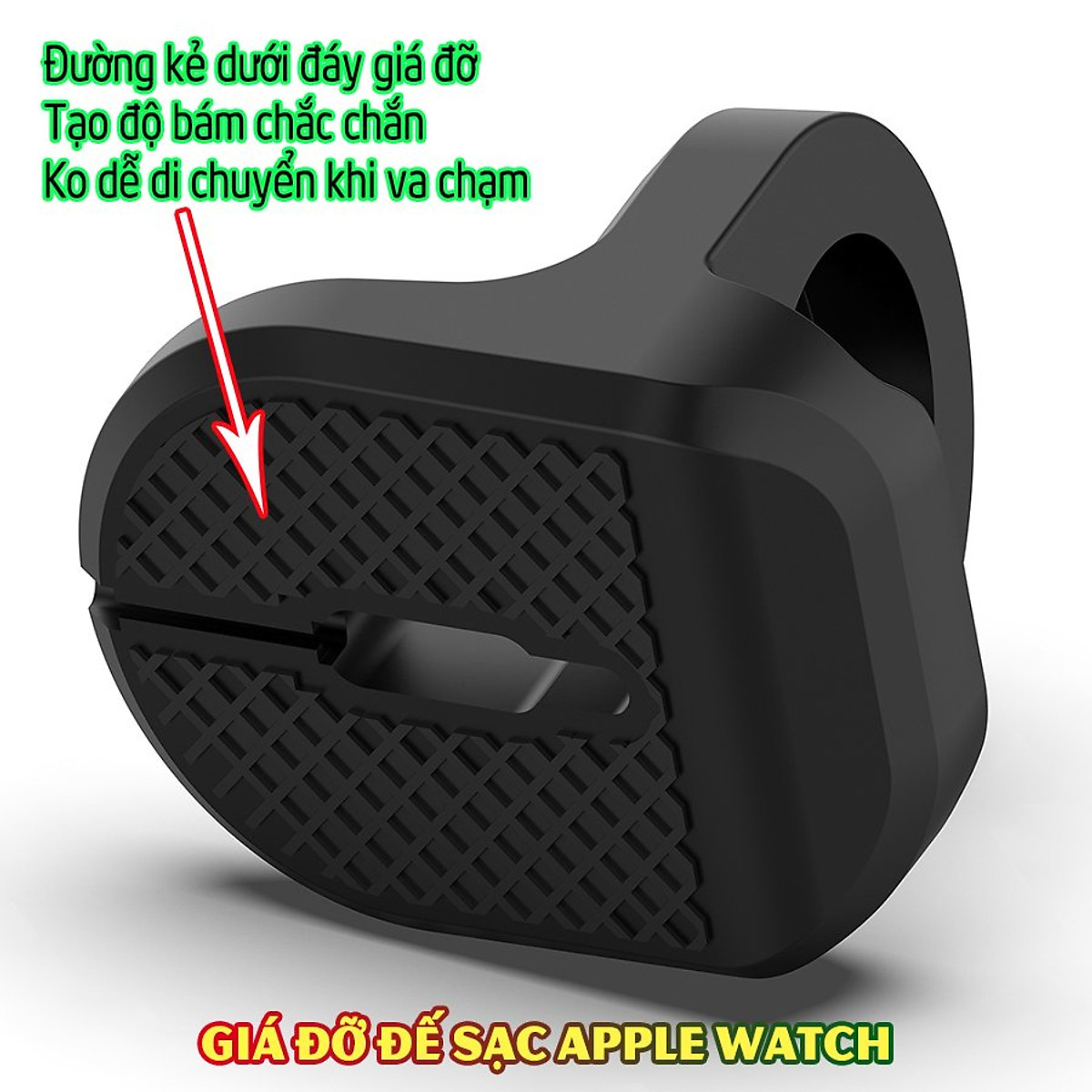 Đế Đỡ Dây Sạc Đồng Hồ Thông Minh dành cho Apple Watch -Dru-hàng chính hãng