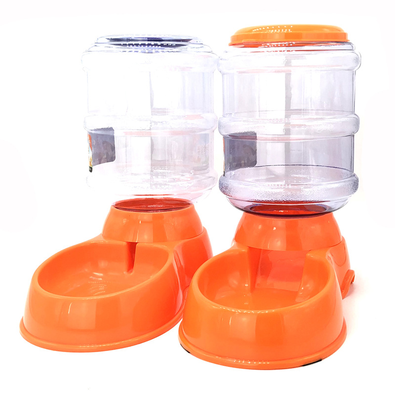 Bộ Khay ăn và khay uống cho Pet MFD-01, Máng ăn, bát ăn uống cho pet - Màu ngẫu nhiên
