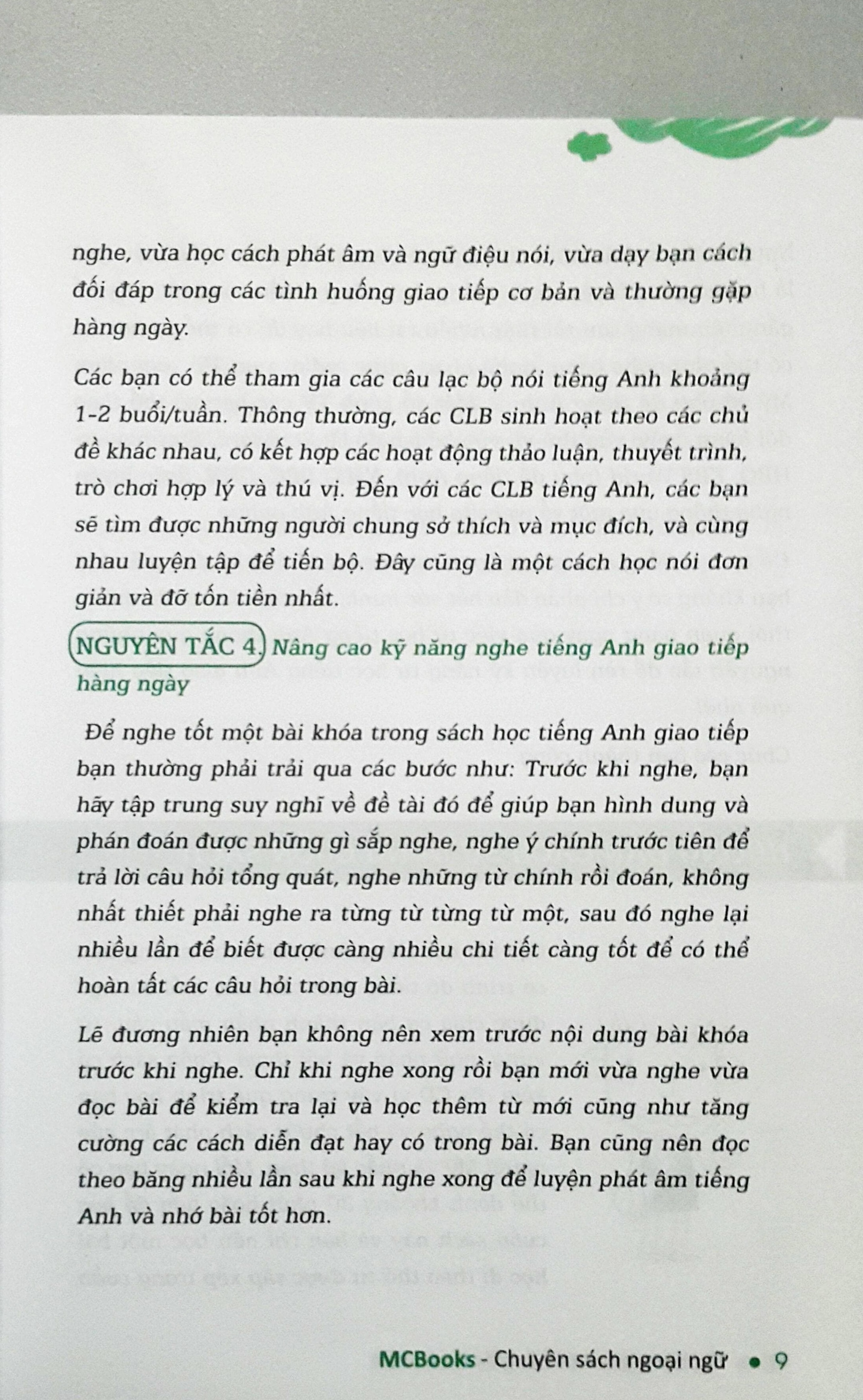 Tự Học Nghe Nói Tiếng Anh Căn Bản
