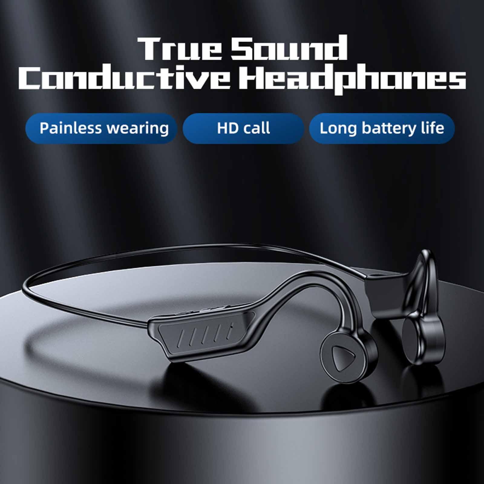 Bluetooth Bone Conduction Headset Stereo Noise Canceling