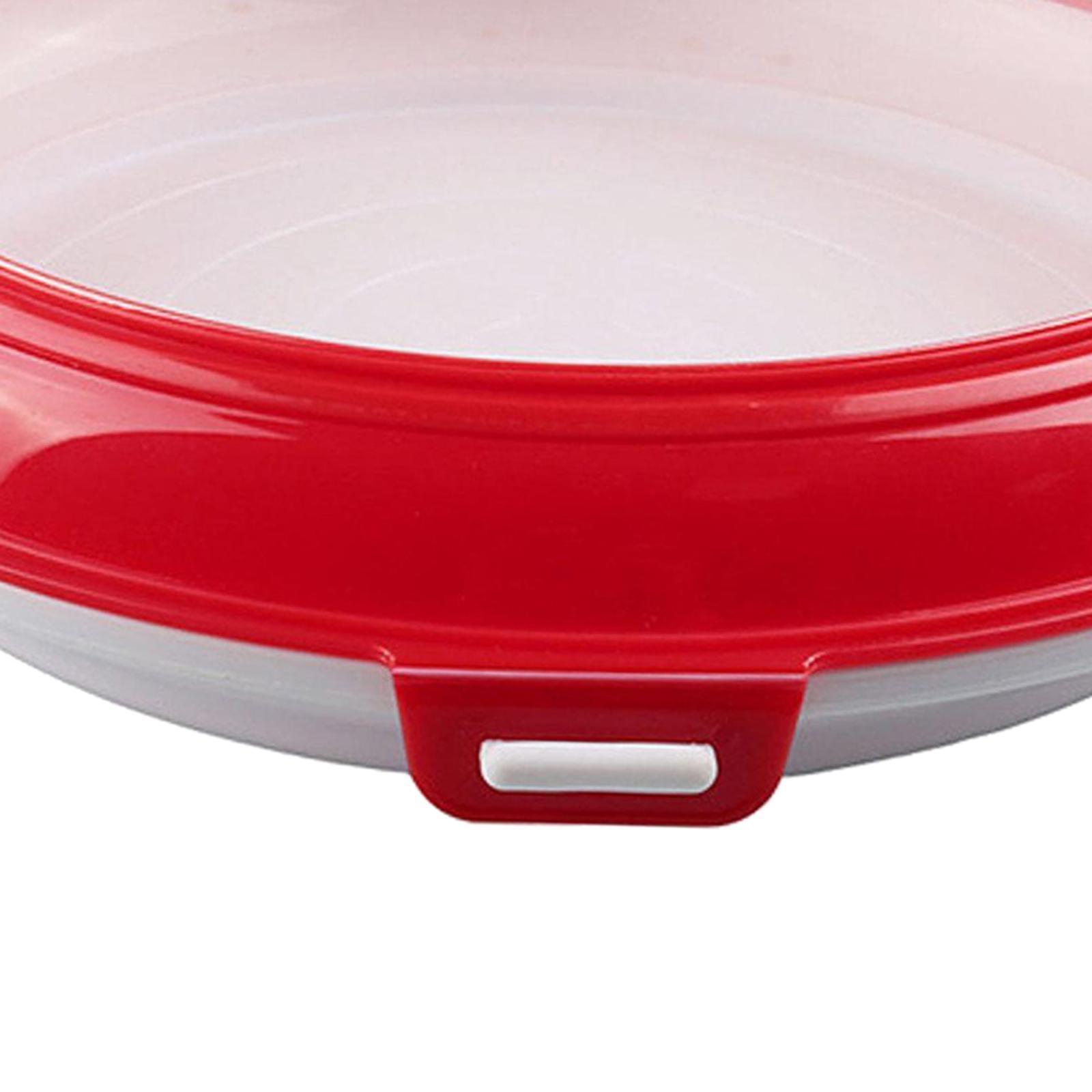 Food Preservation  Tray Food Tray Stackable Reusable Red Update
