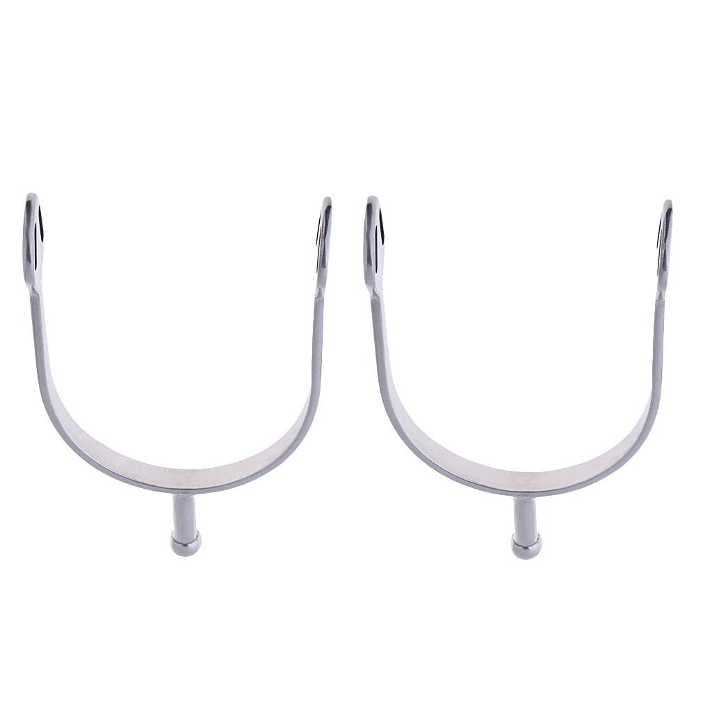 1 Pair Stainless   Equestrian Horse Riding  14x8x2cm