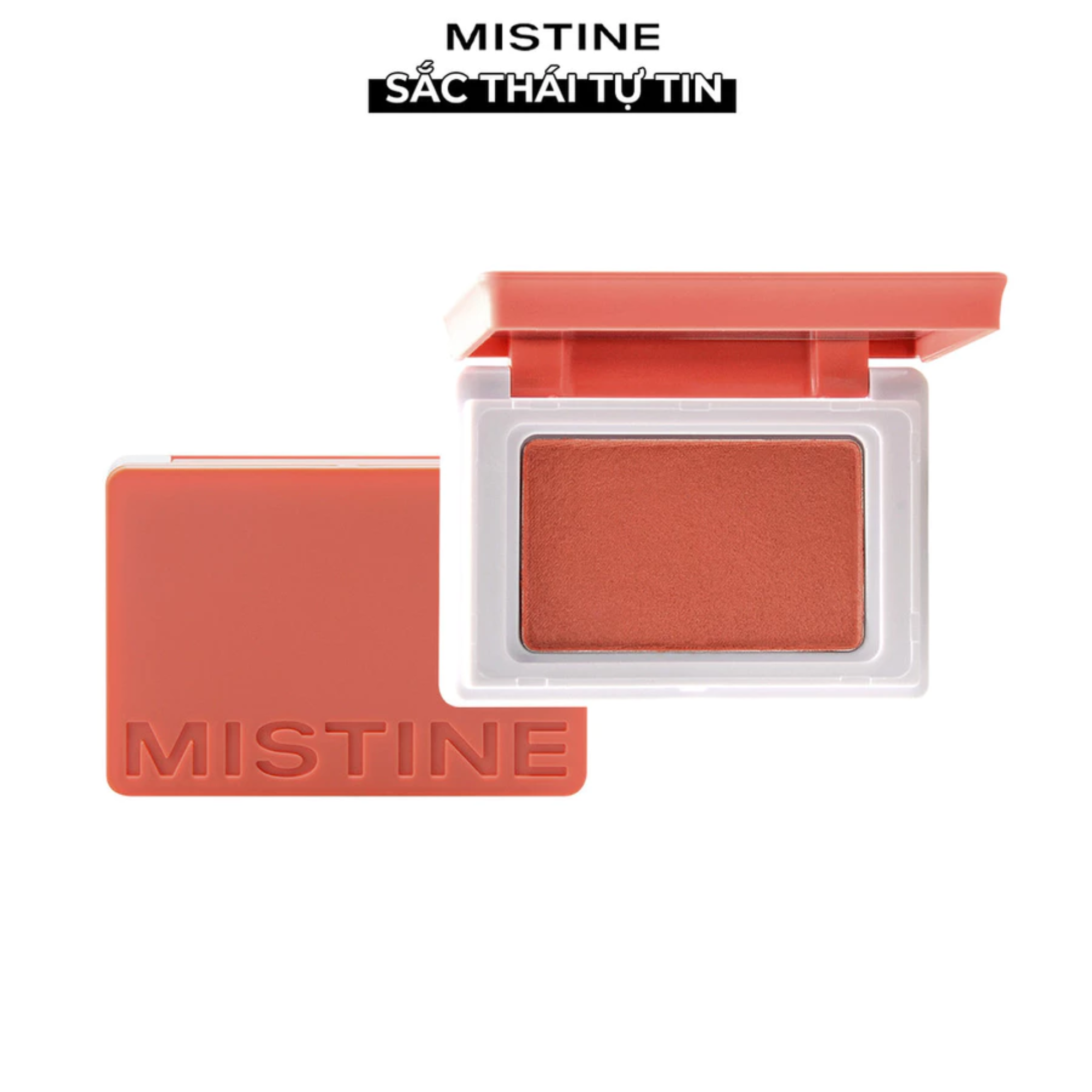 Phấn má hồng mịn, dễ tán chính hãng Thái Lan Mistine Swatch Me Blusher 5.5g No.08