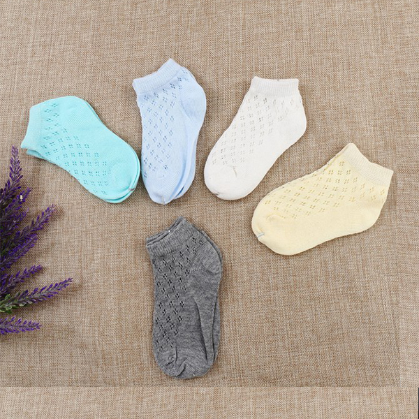 Bộ 10 đôi tất lưới xuất Nhật cho bé - Màu ngẫu nhiên