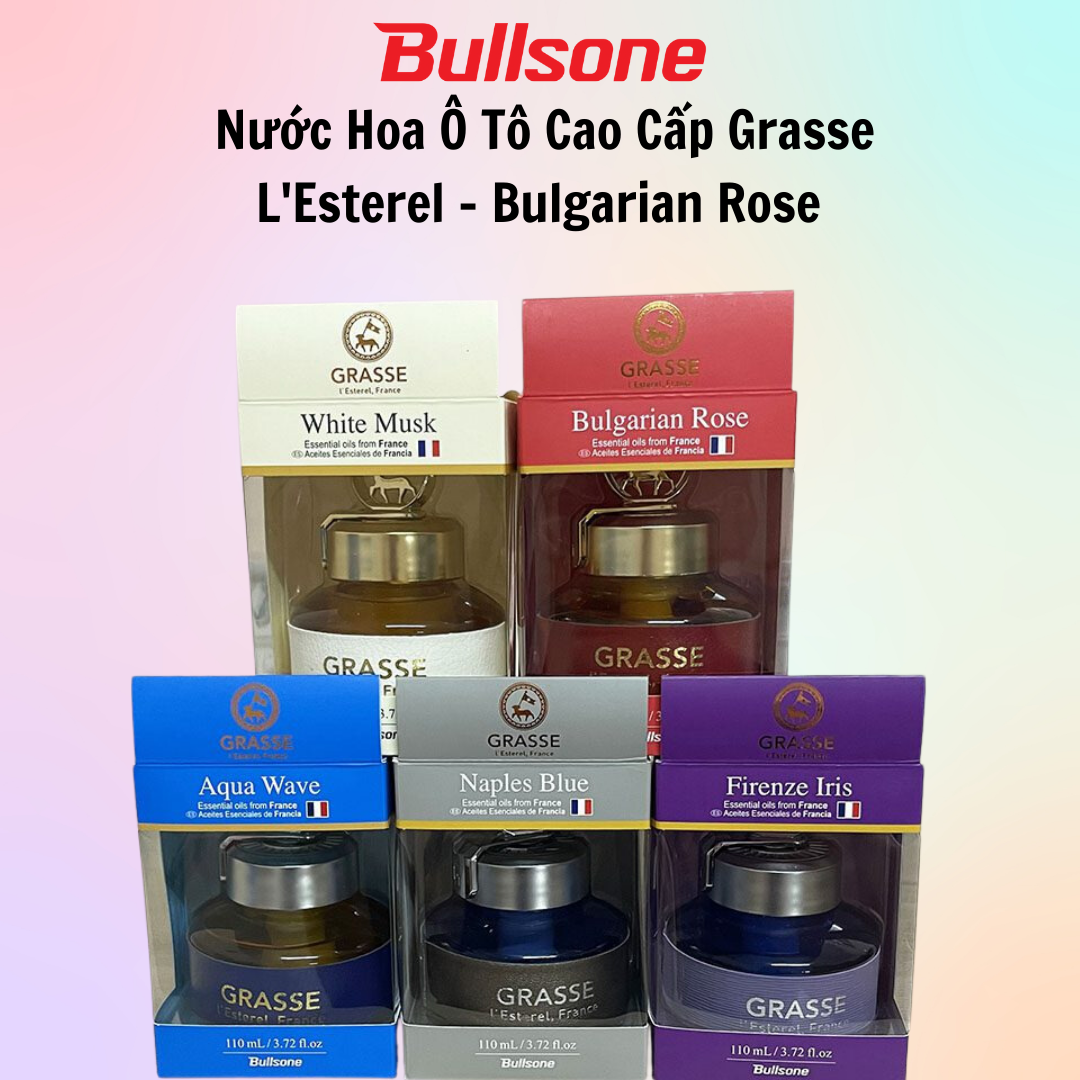 Nước Hoa Grasse L'Esterel - Bulgarian Rose Bullsone HQST30 (110ml) - Hàng Chính Hãng