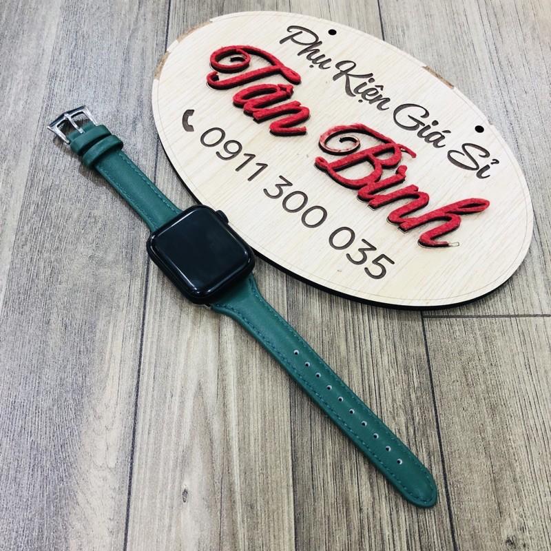 bộ sưu tập dây da bản nhỏ cực đẹp dành cho applewatch