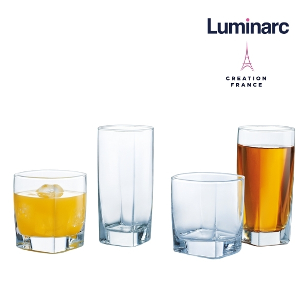 Bộ 6 Ly Thấp Thuỷ Tinh Luminarc Sterling 300ml - LUSTG2564