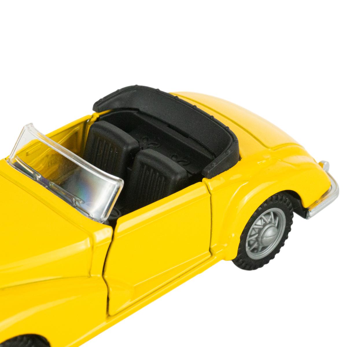 Đồ Chơi Mô Hình Xe MB Cổ Điển Chạy Trớn - Toys&amp;Joys 13223 - Màu Vàng