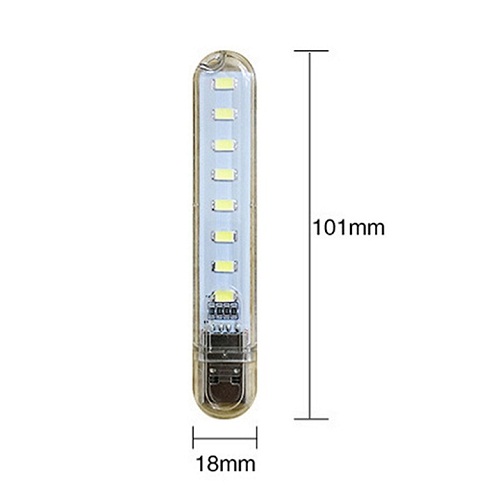 ĐÈN LED USB 8 BÓNG SIÊU SÁNG