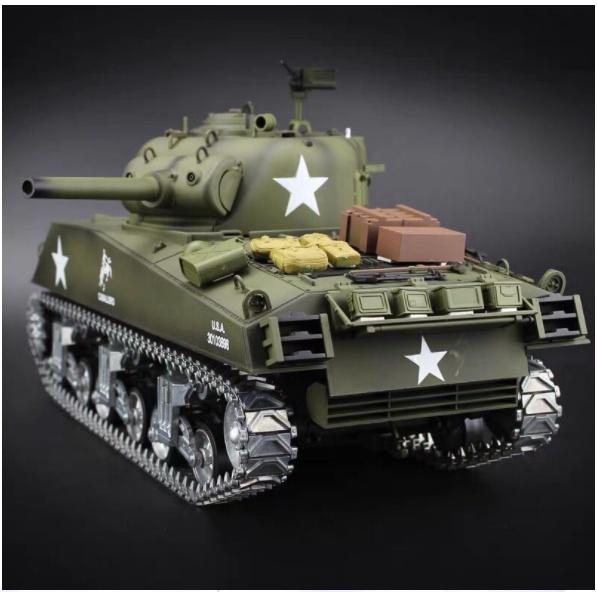 Xe tăng Henlong 1:16 Xe tăng điều khiển hạng nặng của Hoa kỳ M4A3 7.0