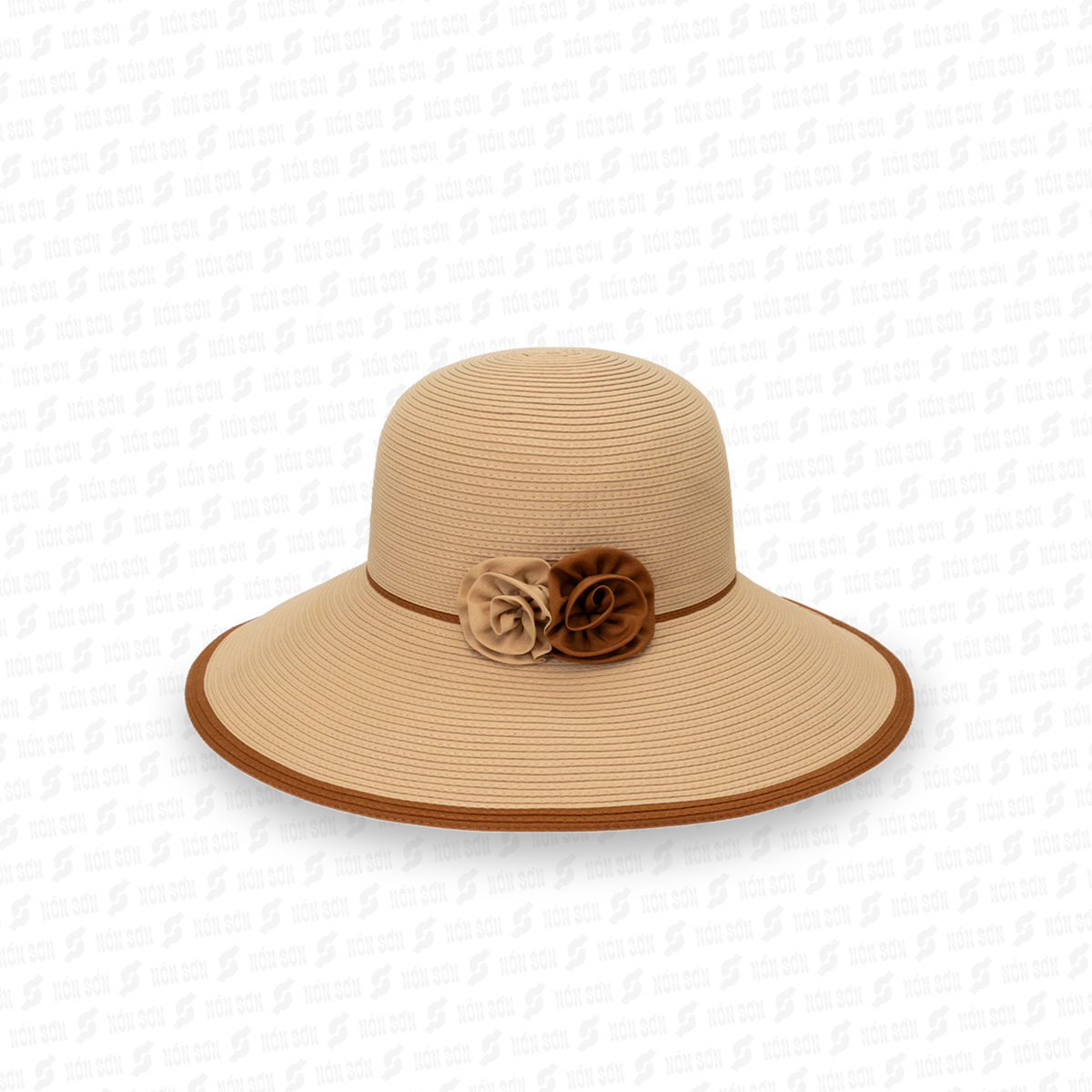 Mũ vành thời trang NÓN SƠN-XH001-108-KM3