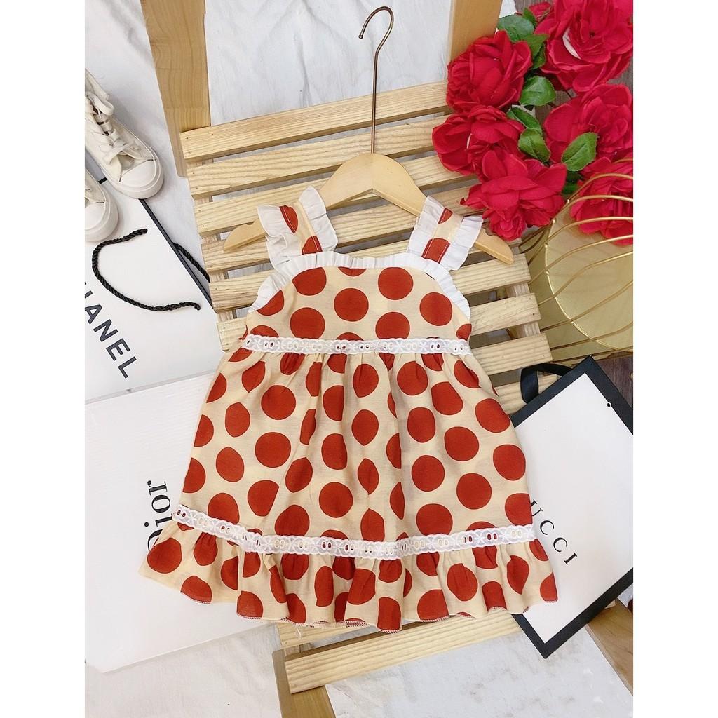 ĐẦM HOA BÉ GÁI TỪ 8-12KG HÀNG THIẾT KẾ CAO CẤP