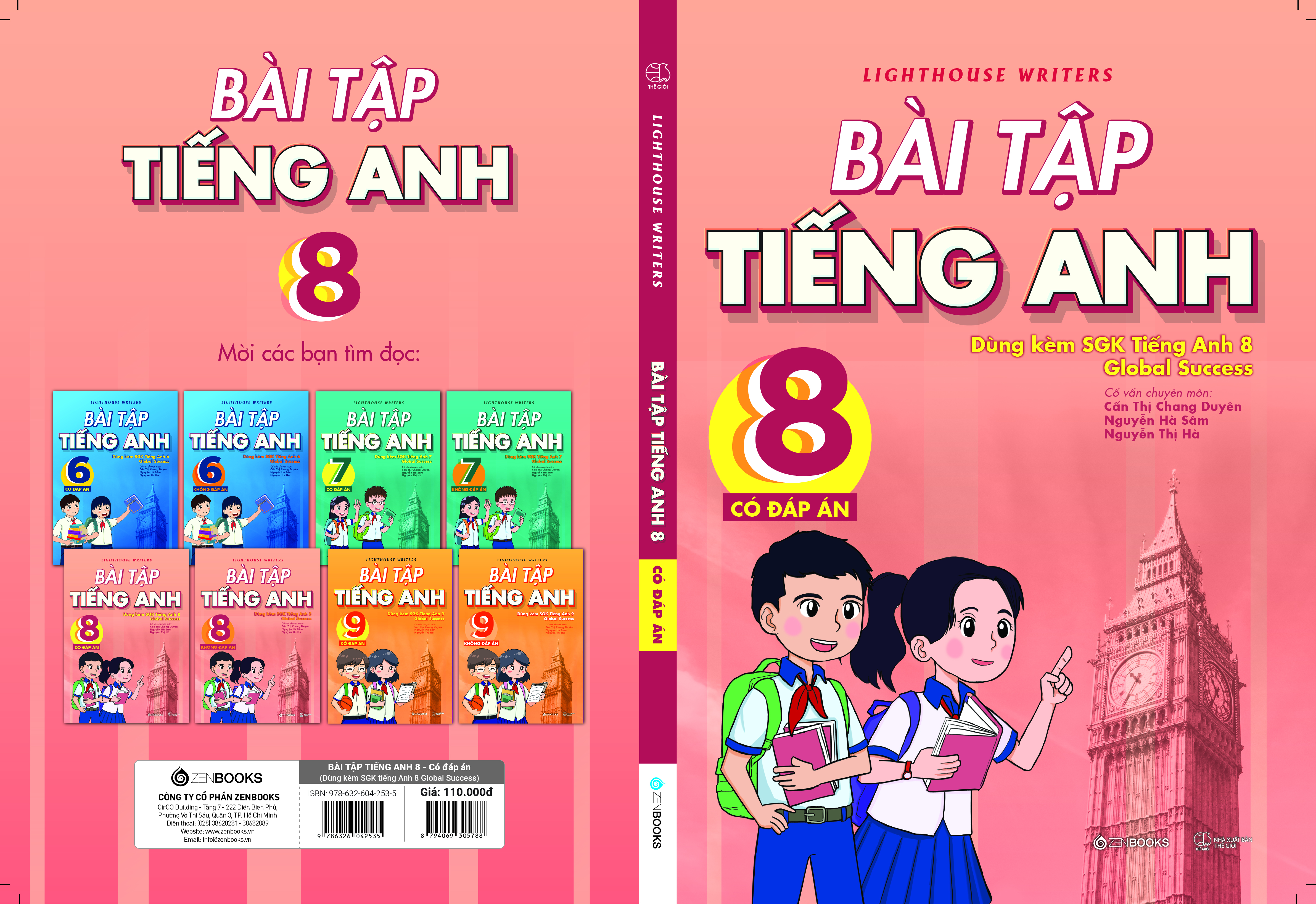 Bài Tập Tiếng Anh 8 - Có Đáp Án (Dùng Kèm SGK Tiếng Anh 8 Global Success)