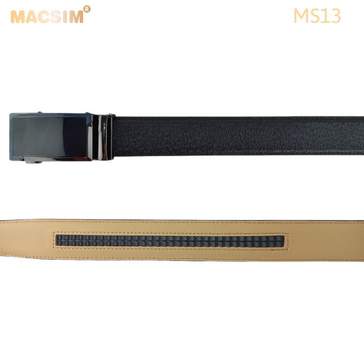 Thắt lưng nam -Dây nịt nam da thật cao cấp nhãn hiệu Macsim MS13